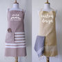Personalised Cotton Apron, Tea Towels, Christmas Gift For Her, thumbnail 3 of 10