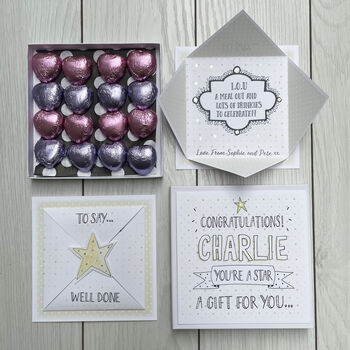 Congratulations Personalised I.O.U Gift Box Voucher, 7 of 7