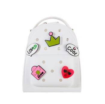 Kid’s Waterproof, Washable, Silicone Croc Backpack’s And Charms, 11 of 11