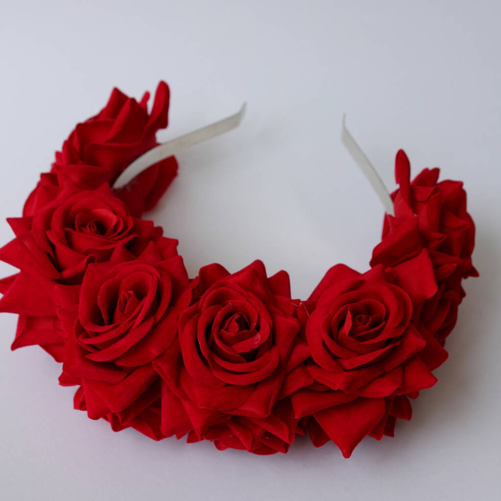 Large Flower Headpiece By Rouge Pony | notonthehighstreet.com