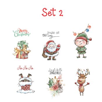 Set Of Six Christmas Gift Tags Handmade, 3 of 3