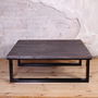 Modern Industrial Style Coffee Table, thumbnail 3 of 4