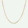 9ct Yellow Gold Solid Curb Chain 20 Inch, thumbnail 2 of 6