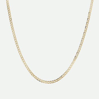 9ct Yellow Gold Solid Curb Chain 20 Inch, 2 of 6
