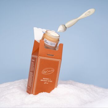 Merry + Bright Eyes Christmas Gift Set | Eye Cream + Eye Roller, 8 of 12