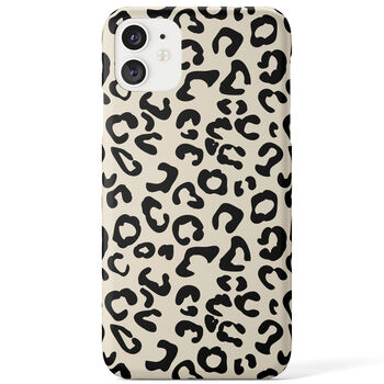 leopard print phone bag