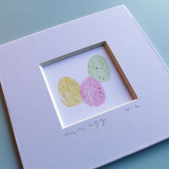 Mini Eggs Mini Art Print, 5 of 9