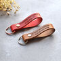 Personalised 'It Started With A Message/Swipe' Leather Keyring, thumbnail 1 of 7