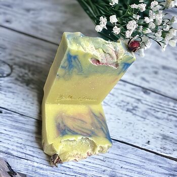 Soap Bar Small/Large With Rose Geranium Essential Oil Gift, 2 of 12