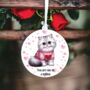 Personalised Silver Tipped Persian Love Decoration B, thumbnail 1 of 2