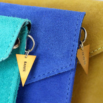 Personalised Women's Envelope Clutch Bag, 6 of 7