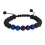 Chakra Lava Rock Adjustable Bracelet Gift For Her And Him, thumbnail 3 of 5