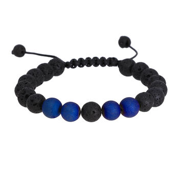 Chakra Lava Rock Adjustable Bracelet Gift For Her And Him, 3 of 5