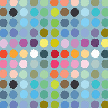 Spots And Dots Wrapping Paper Two Sheets, 3 of 5