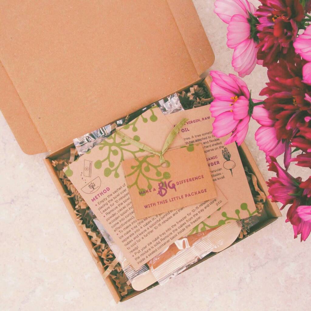 Personlised Self Care Face Mask Pamper Kit Gift Box By Fruits of the