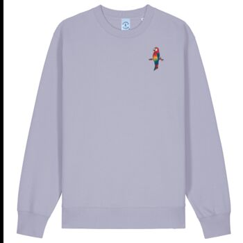 Organic Cotton Embroidered Parrot Sweatshirt, 5 of 12