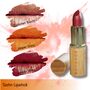 Vegan Satin Mineral Lipstick – Hydrating Natural Colour, thumbnail 1 of 5