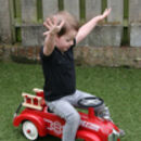 fire engine ride on bike