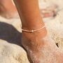 Cinta Pearl Beaded Surf Anklet Giada Collection, thumbnail 3 of 6