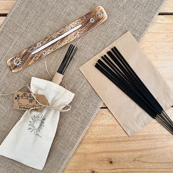 Dark Jasmine And Patchouli Hand Dipped Incense Sticks, 2 of 12