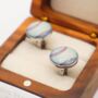 Personalised Baseball Cufflinks, thumbnail 3 of 4