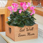 Personalised Wooden Plant Pot Holder, thumbnail 4 of 6