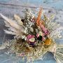 Wedding Dried Flower Bouquet Meadow Mixed Right, thumbnail 1 of 5