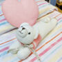 Personalised Polar Bear Bed Teddy, thumbnail 1 of 9