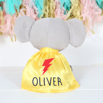 Super Hero Elephant With Personalised Cape, 2 of 5