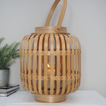 Bamboo Candle Lantern, 2 of 6