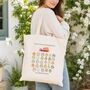 Teacher Gift Rainbow Tote Bag, thumbnail 3 of 6