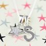 Personalised Children's Star Necklace And Earrings Set, thumbnail 2 of 6