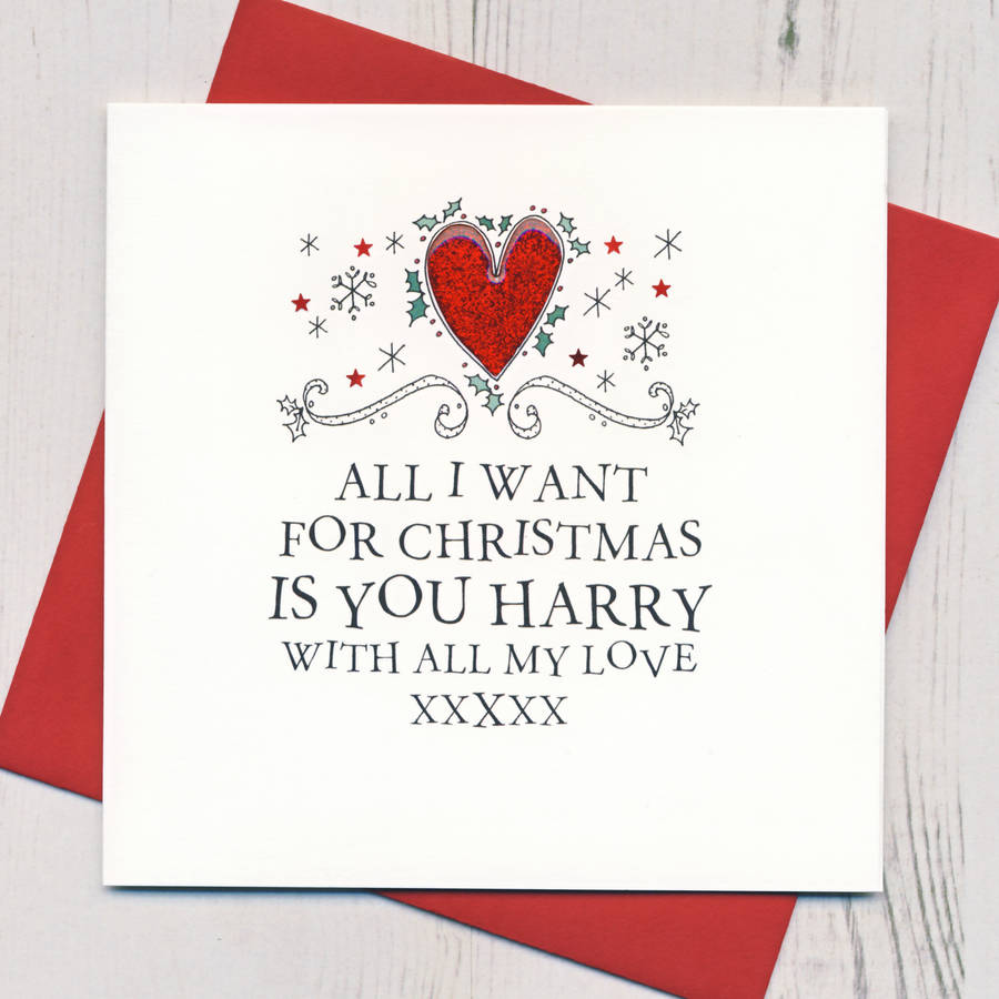 personalised loved one's christmas card by eggbert & daisy ...