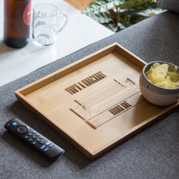 Personalised Father's Day Boxing Ring Snacks Tray, 7 of 7