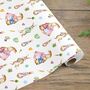 Christening Rabbit Wrapping Paper Roll Or Folded, thumbnail 3 of 3