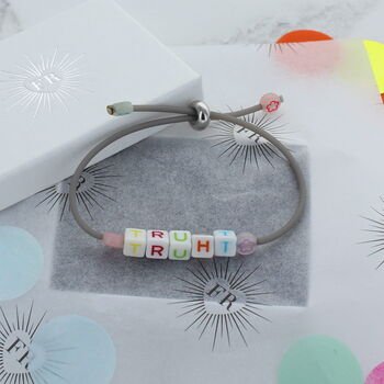 Personalised Stretch Feel Good Bracelets, 4 of 9