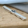 Cloud Tie Clip. Thinking Of You Gift For Friend, thumbnail 3 of 9