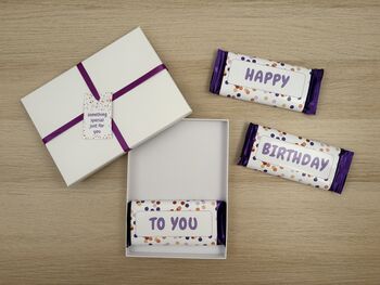 Personalised Chocolate Gift Box, 2 of 5