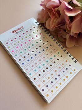 Plain Round Pastel 960 Bindis Booklet, 6 of 12