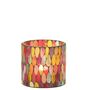 Ruby Teardrop Mosaic Glass Tealight Holder, thumbnail 2 of 6