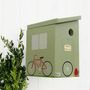 Personalised Bike Shed Bird Box, thumbnail 2 of 9