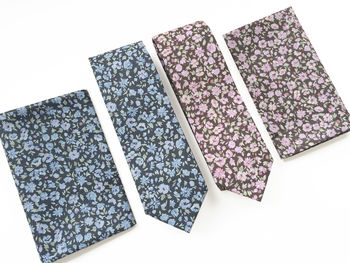 Richmond Ditsy Floral Pocket Square, 4 of 4