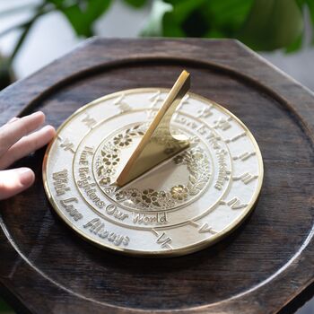 Mothers Day Gift Sundial Celebration Present, 2 of 5
