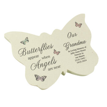 Butterflies Appear Memorial Resin, 4 of 7