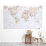 Giant Canvas World Map, thumbnail 5 of 7