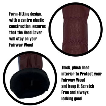 Aston Villa Villa Park Fairway Wood Headcover, 2 of 6