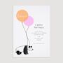 Panda Birthday Party Invitations, thumbnail 2 of 2