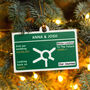 Personalised Road Sign Christmas Tree Decoration, thumbnail 1 of 5