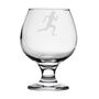 Personalised Female Runner Engraved Glass, thumbnail 2 of 7