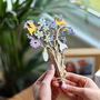 Personalised Wooden Birth Flower Bouquet, thumbnail 1 of 10